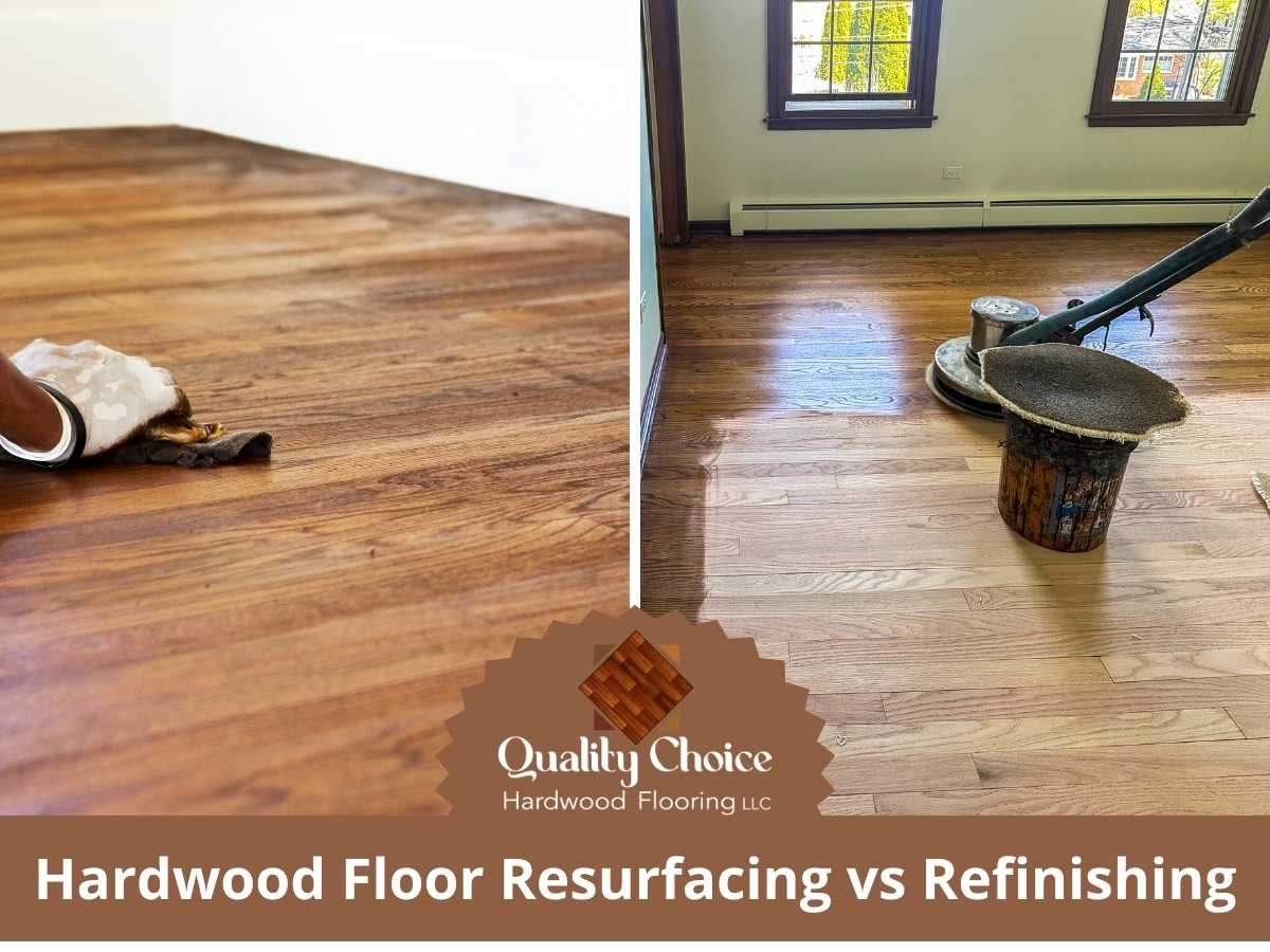 Is it hardwood floor resurfacing vs refinishing you need? Get a really simple explanation right here.